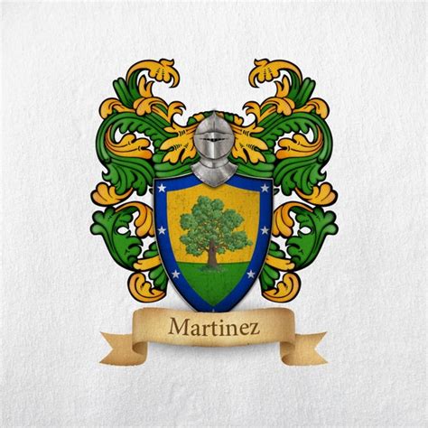 Martinez Family Crest Print | Etsy