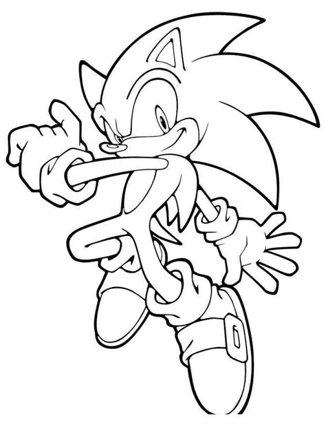 Hyper Sonic Coloring Pages - Coloring Home