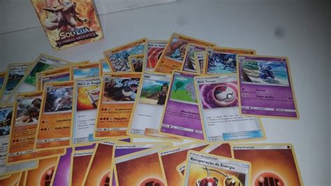 Deck Pokemon Sol E Lua Sombras Ardentes Usado Veja MercadoLivre