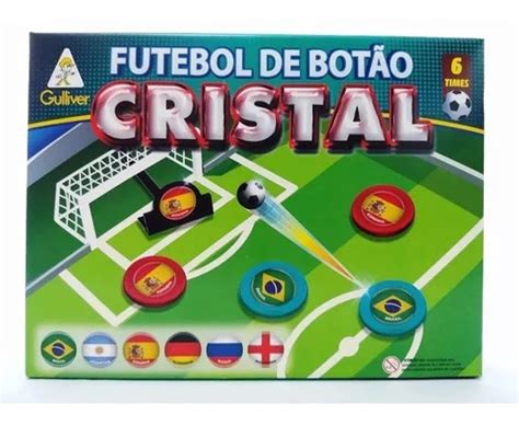 Futebol De Botão Cristal 6 Seleções Gulliver 0350 MercadoLivre