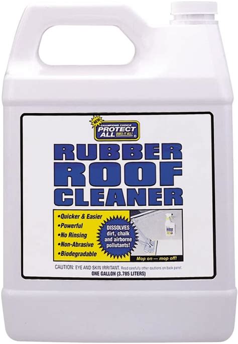 Protect All 67128 Rubber Roof Cleaner 1 Gallon White Cleaning