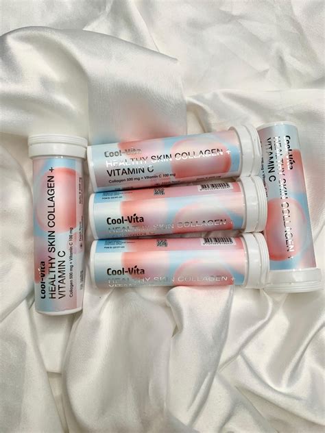 Cool Vita Paket Cerah Bersinar Collagen Drink Tube Botol Sachet