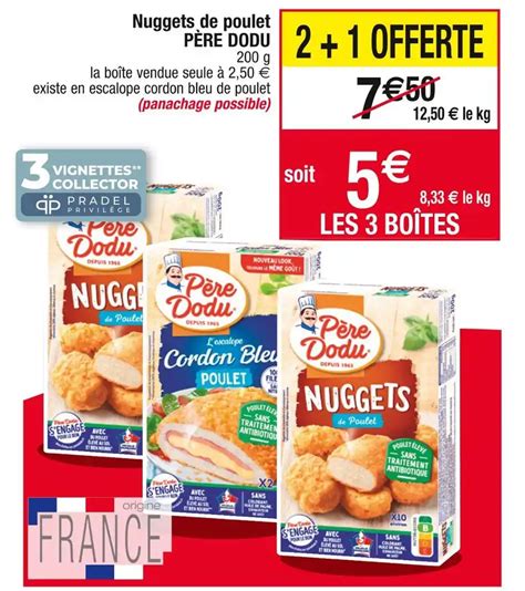 Promo P Re Dodu Nuggets De Poulet Chez Cora