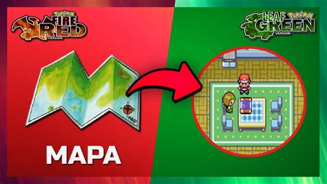 Como Pegar O Mapa Pokémon Fire Red E Leaf Green Youtube