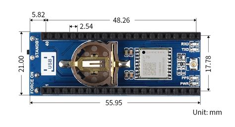 L B Gnss Module For Raspberry Pi Pico Gps Bds Qzss Support