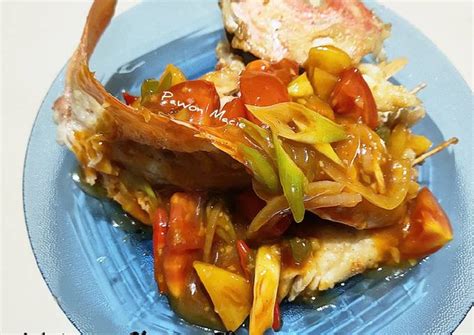 Resep Kakap Asam Manis Oleh Pawon Macie Cookpad