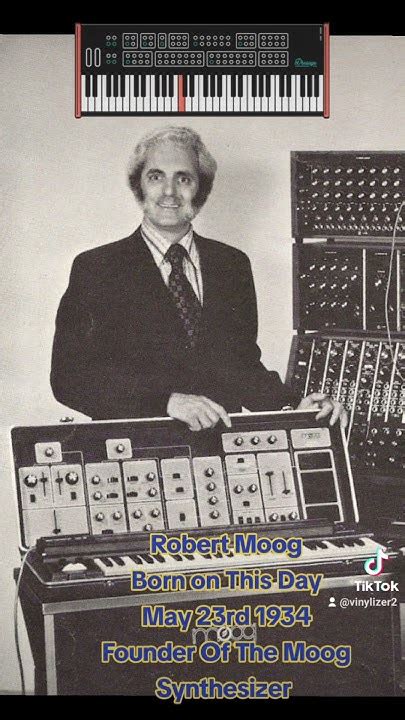 Robert Moog Founder Of Moog Synthesizers Electronic Synthwave Youtube