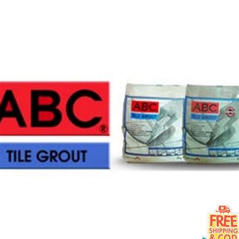 Abc Tile Grout Kg Pack White Brown Red Green Blue Black Shopee