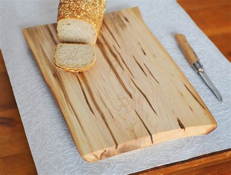 Cutting Board Maple Serving Tray Rustic Bread Board For The