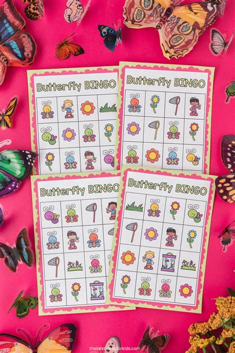 Butterfly Bingo (Free Printable) - The Best Ideas for Kids