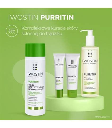 Iwostin Purritin Tonik oczyszczająco normalizujący 200 ml cena