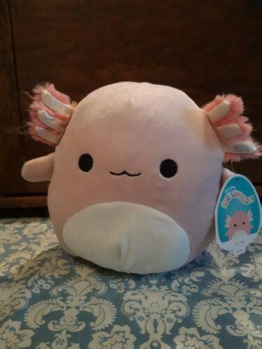 Squishmallow ~8 Archie The Pink Axolotl ~ Cracker Barrel Exclusive