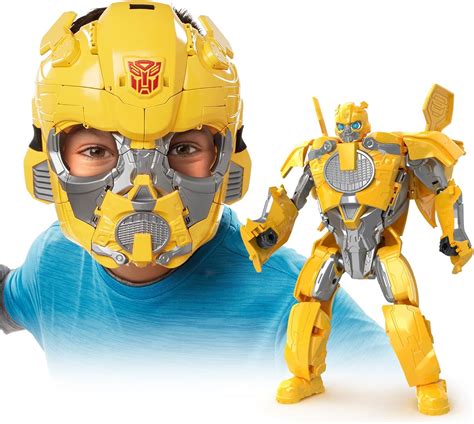 Amazon.com: Transformers Toys Rise of The Beasts Movie Bumblebee 2-in-1 ...