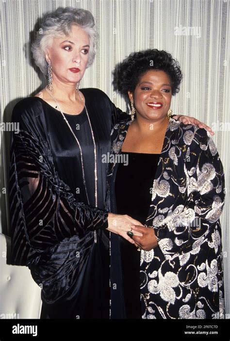 Bea Arthur Nell Carter 1990s Photo By Adam Scull Stock