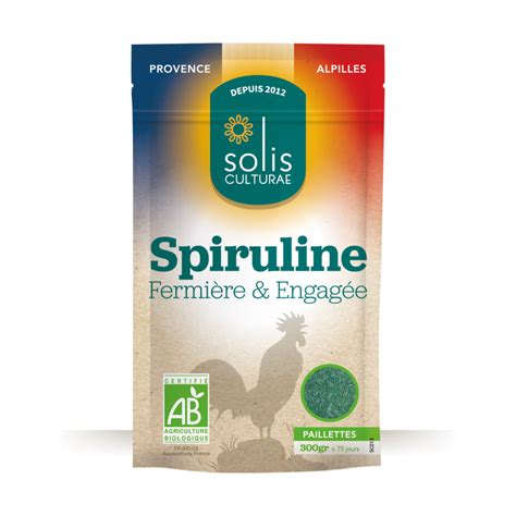 Acheter Une Spiruline Fran Aise Bio Cultiv E En France Solis Culturae