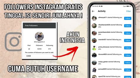 Gratis Cara Menambah Followers Instagram Gratis Terbaru Akun