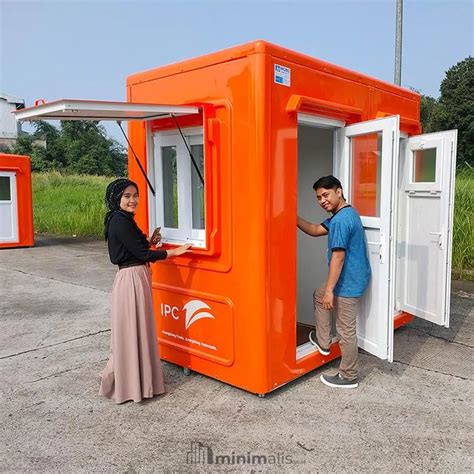 Desain Pos Security Minimalis Mencegah Pencuri Gila Menjalankan Aksinya