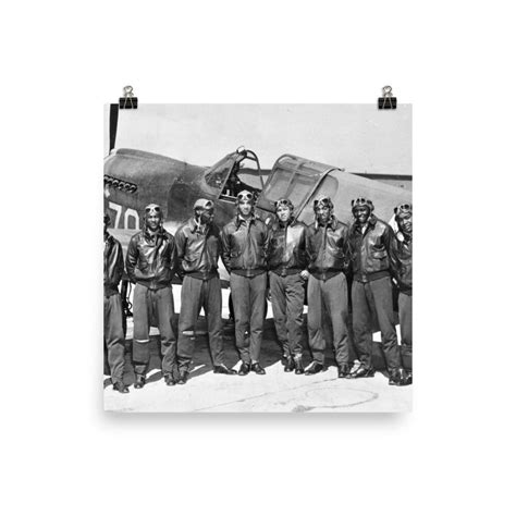 Tuskegee Airmen Poster Print - Etsy