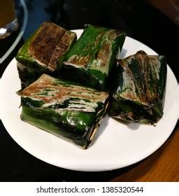 Lemper Traditional Food Indonesia Rice Cake Stock Photo 1385320544