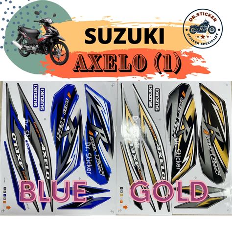 SUZUKI SHOGUN AXELO 125 (1) AXELO125 SHOGUNAXELO SHOGUN125 Stripe ...