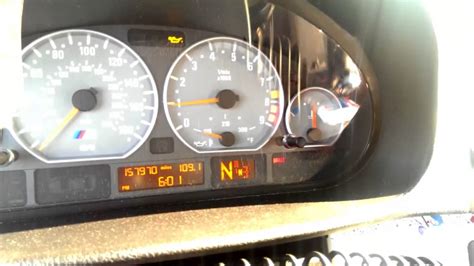 Bmw E46 M3 Smg Transmission Warning Light Youtube