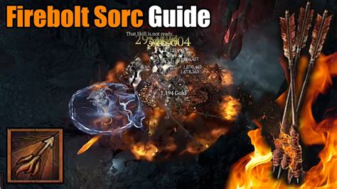 Diablo Firebolt Sorc Guide Youtube