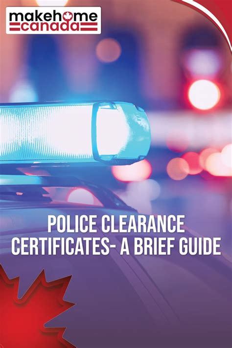 Police Clearance Certificates Play A Significant Role In Being Eligible