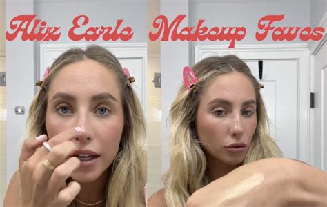 Alix Earle Makeup Routine Product Favourites Revealed