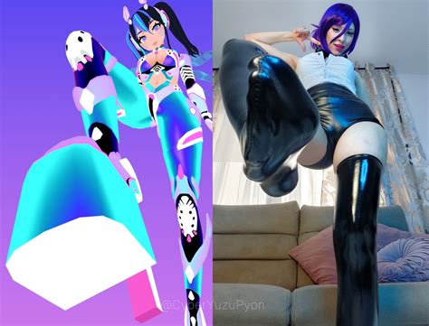 Yuzupyon VTuber On Twitch On Twitter RT CyberYuzuPyon VTuber VS