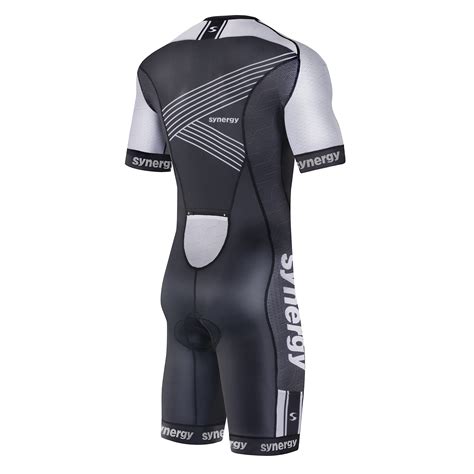 Snapklik Synergy Triathlon Tri Suit Mens Elite Short Sleeve