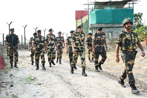 Bsf Chief Reviews Operational Readiness Of Troops Along International