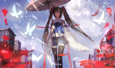 Wallpaper Ilustrasi Anime Pixiv Fantasia T Screenshot Wallpaper