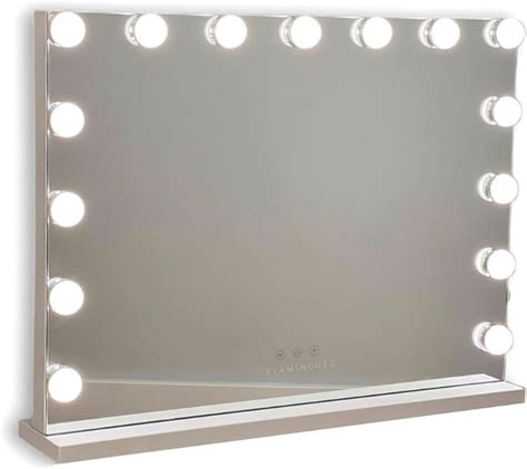 Flamingueo Specchio Trucco Con Luci Specchio Led 15 Luci Specchio