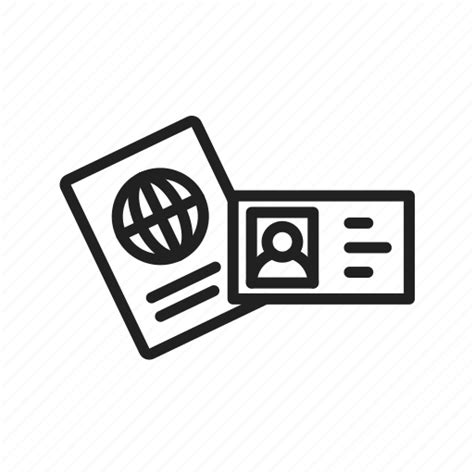 Visa Passport Travel Id Pass Icon Download On Iconfinder