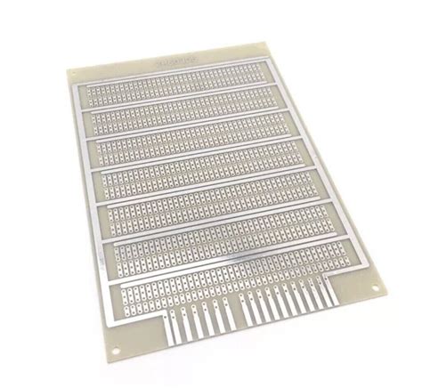 1pc Fr 4 Pcb Single Sided Perforated Prototype Ccl Diy Laminate Pcb 16