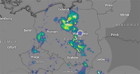 Gdzie jest burza RCB Możliwe osuwiska z powodu intensywnych opadów