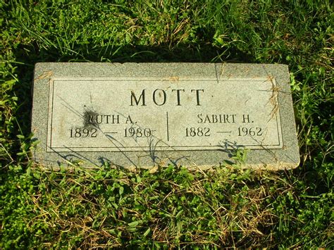 Ruth Mott 1892 1980 Find A Grave Memorial