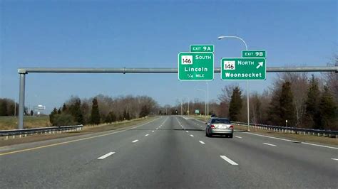 Interstate 295 Rhode Island Exits 11 To 9 Southbound Youtube