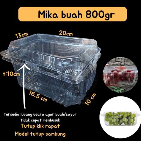 Jual Mika Buah 800 Mb800 Extra Large Kotak Buah Besar Box Sayur Buah