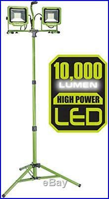 PowerSmith PWL2100TS 10 000 Lumen LED Dual Head Work Light With