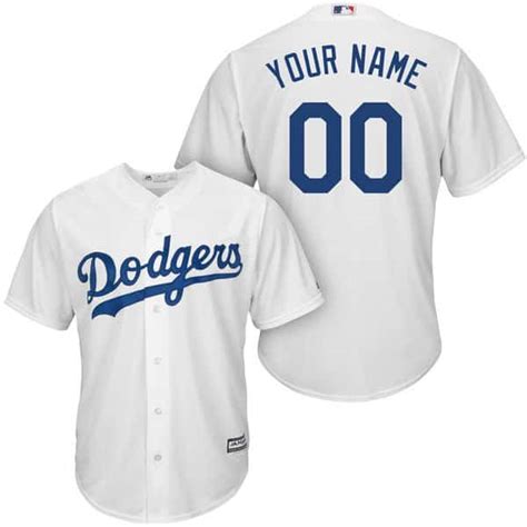 los_angeles_dodgers_custom_jersey_s-m-l-xl-xxl-2x-3xl-3x-4xl-4x - 4X ...