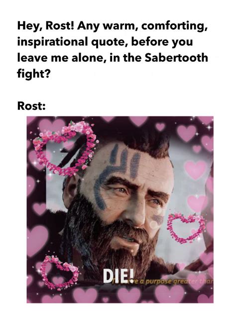 My first post here (meme about Rost) —hiya : r/HorizonZeroDawn