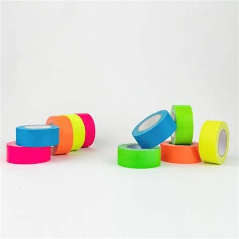 Megatape Ut Beschrijfbare Fluor Gaffa Tape Mm X Mtr Geel