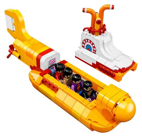built    lego yellow submarine   awesome beatles