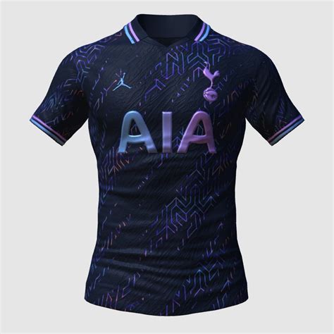 Totenham X Jordan Fourth Kit Abstract Pattern Fifa Kit Creator Showcase