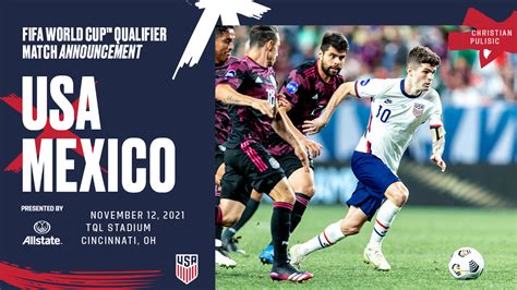 U.S. Soccer Selects Cincinnati as Host for USA-Mexico, Presented by ...