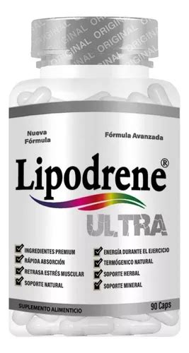 Lipodrene Ultra Caps Formula Ultra Premium Termog Nico Mercadolibre