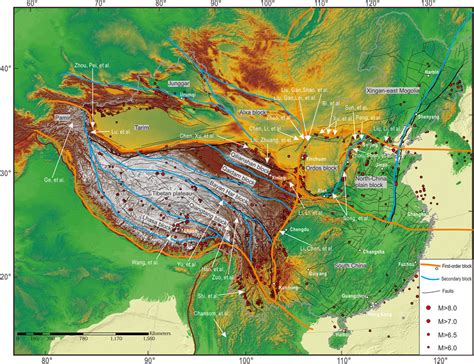 Frontiers Editorial Active Faults And Earthquake Due To Continental