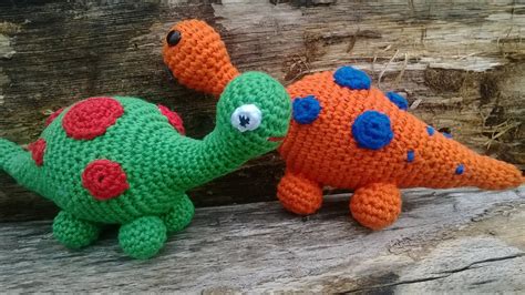 Amigurumi Dinosaurier Mit Rassel H Kelanleitung Tutorial Youtube