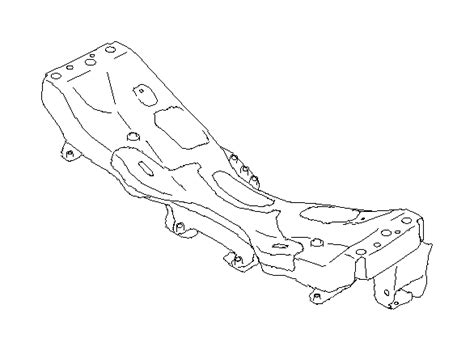 Subaru Outback Engine Cradle Suspension Subframe Crossmember Front